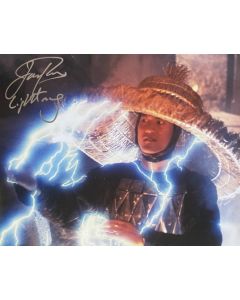 James Pax BIG TROUBLE LITTLE CHINA 1986 Original 8X10 Signed Photo #3