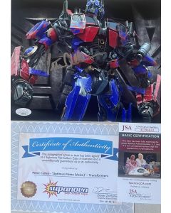 Peter Cullen VOICE OF OPTIMUS PRIME Original Autographed 8X10 Photo w/JSA COA #2