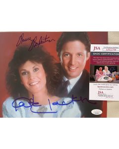 Kate Jackson & Bruce Boxleitner SCARECROW & Mrs. Original Signed 8x10 JSA COA #5