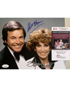 Hart to Hart Stefanie Powers & Robert Wagner signed 8x10 photo w/JSA COA #6