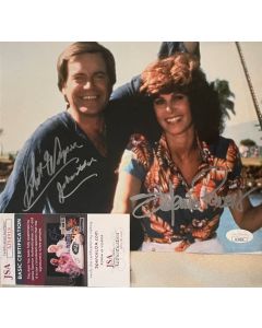 Hart to Hart Stefanie Powers & Robert Wagner signed 8x10 photo w/JSA COA #8