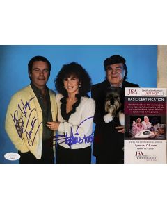 Hart to Hart Stefanie Powers & Robert Wagner signed 8x10 photo w/JSA COA #16