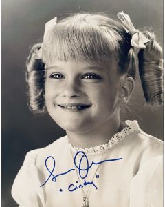 Susan Olsen Brady Bunch w/JSA COA 10