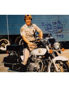 Larry Wilcox CHIPs 8x10 signed photo 2