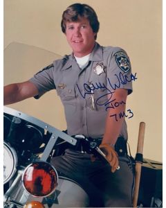 Larry Wilcox CHIPs 8x10 signed photo 3