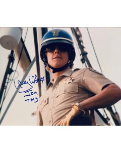 Larry Wilcox CHIPs 8x10 signed photo 5