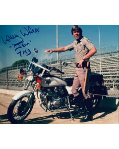 Larry Wilcox CHIPs 8x10 signed photo 11