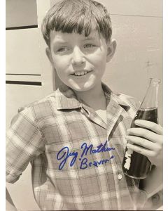  Jerry Mathers Leave It to Beaver 8x10 signed photo 36