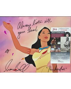 Irene Bedard Pocahontas w/JSA COA 2