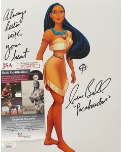 Irene Bedard Pocahontas w/JSA COA 3