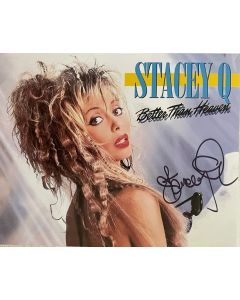 Stacey Q American pop singer "Two of Hearts" Original Signed 8x10 Photo #5