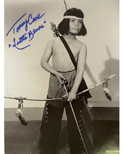 Tommy Cook Adventures of Red Ryder "LITTLE BEAVER" 1940 Original Signed 8X10 #4