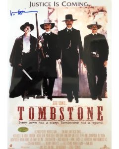 Val Kilmer Tombstone 11X14  w/ Ed Richard COA