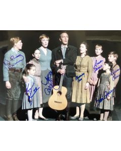 Sound Of Music exclusive 11x14 cast photo signed by 7 #3