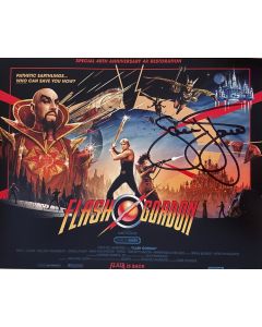 Sam J. Jones Flash Gordon signed 8X10 original #7