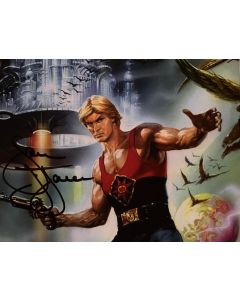 Sam J. Jones Flash Gordon signed 8X10 original #9