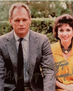 Fred Dryer & Stepfanie Kramer Hunter Original Autographed 8X10 Photo #6