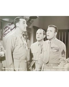 Ronnie Shea Gomer Pyle signed 8X10 #3