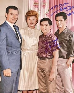 Jerry Mathers & Tony Dow Leave it to Beaver signed 8X10 #33