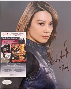 Ming-Na Wen Agents of S.H.I.E.L.D. signed 8x10 w/JSA COA