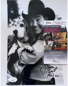 James Best Dukes Of Hazzard signed 8x10 w/JSA COA