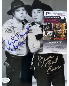 Dukes Of Hazzard James Best & Rick Hurst signed 8x10 w/JSA COA