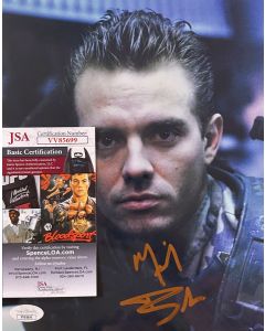 Michael Biehn Aliens signed 8x10 w/JSA COA