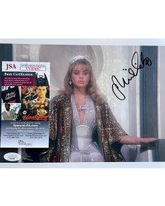 Olivia d'Abo Conan The Destroyer signed 8x10 w/JSA COA #6