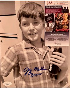  Jerry Mathers Leave It to Beaver w/JSA COA 4