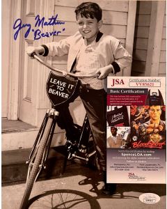  Jerry Mathers Leave It to Beaver w/JSA COA 5