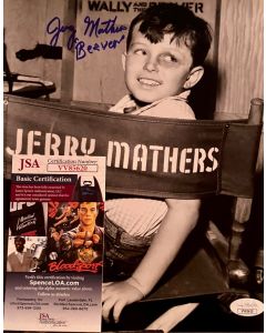  Jerry Mathers Leave It to Beaver w/JSA COA 6