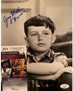  Jerry Mathers Leave It to Beaver w/JSA COA 9