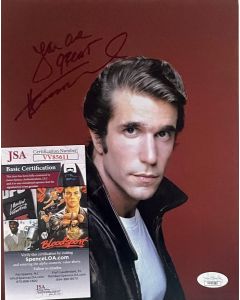 Henry Winkler Happy Days w/JSA COA 2