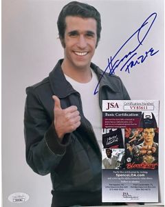 Henry Winkler Happy Days signature w/JSA COA
