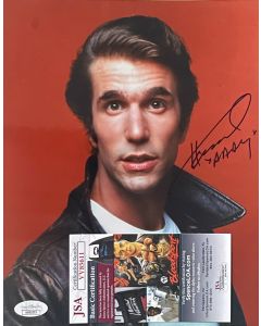 Henry Winkler Happy Days w/JSA COA 11