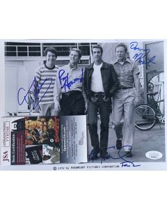 Happy Days Signed by 4 Ron Howard, Donny Most, Henry Winkler, Anson Williams w/JSA COA 2