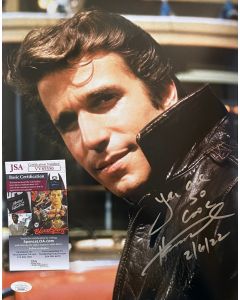 Henry Winkler Happy Days 11x14 w/ JSA COA 4