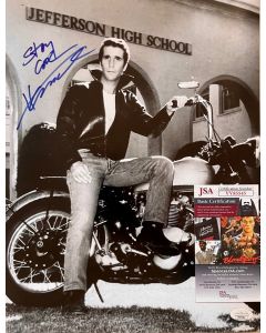 Henry Winkler Happy Days 11x14 w/ JSA COA 9