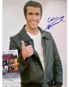 Henry Winkler #10 Happy Days 11x14 w/ JSA COA