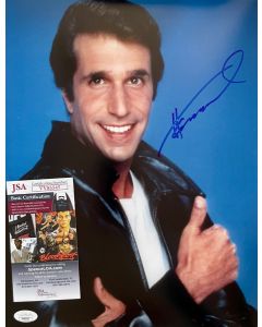 Henry Winkler Happy Days 11x14 w/ JSA COA 7