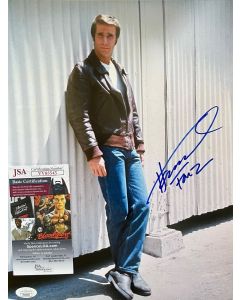 Henry Winkler Happy Days 11x14 w/ JSA COA 8