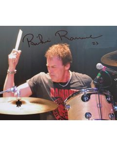 Richie Ramone THE RAMONES DRUMMER Original 8X10 signed Photo #4