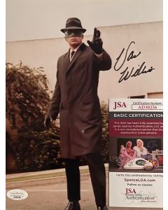 Van Williams (RIP 1934-2016) GREEN HORNET Original signed 8X10 Photo w/JSA COA #3