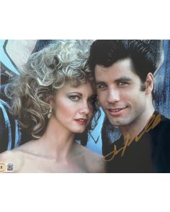 John Travolta Grease Original autographed 11X14 w/Beckett Witnessed COA