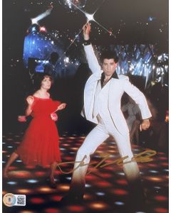 John Travolta Saturday Night Fever Original autographed 8X10 w/Beckett Witnessed COA