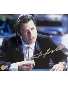 John Travolta Pulp Fiction Original autographed 11X14 w/Beckett Witnessed COA #3