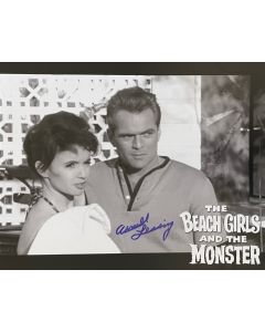 Arnold Lessing Beach Girls & The Monster 1965 signed 8X10 photo #3