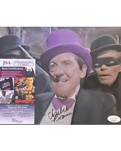 Charlie Picerni BATMAN original series Signed 8X10 w/JSA COA