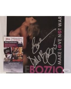 Dale Bozzio Missing Persons Signed 8X10 Photo w/JSA COA