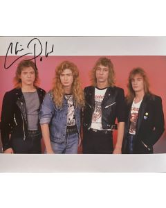 Chris Poland MEGADETH Original signed 8x10 Photo